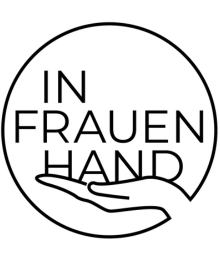 Logo In Frauenhand